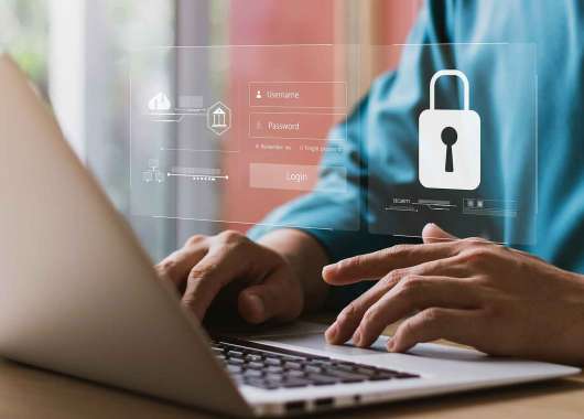 Using a network security key