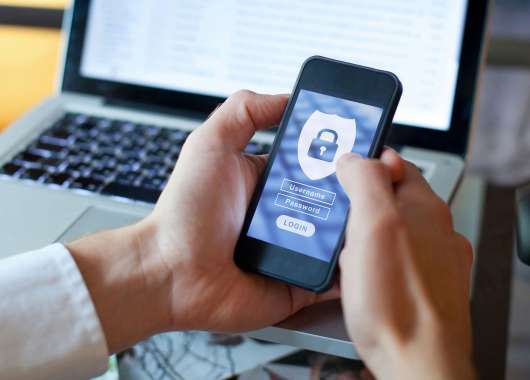 man-entering-password-on-phone