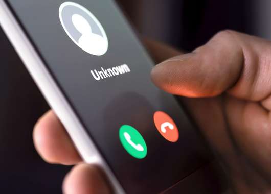 Person using their phone.